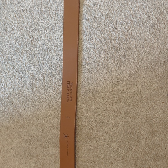 Isabel Marant leather tan belt, size S - Picture 6 of 11